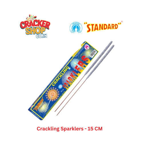 Crackling Sparklers - 15 CM